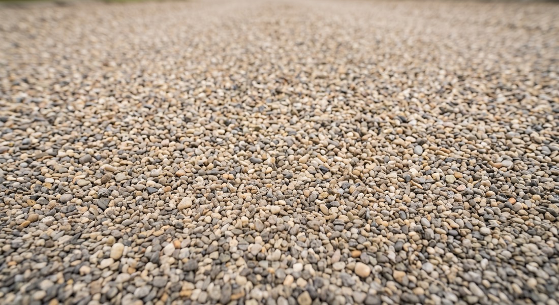 Gravel driveway